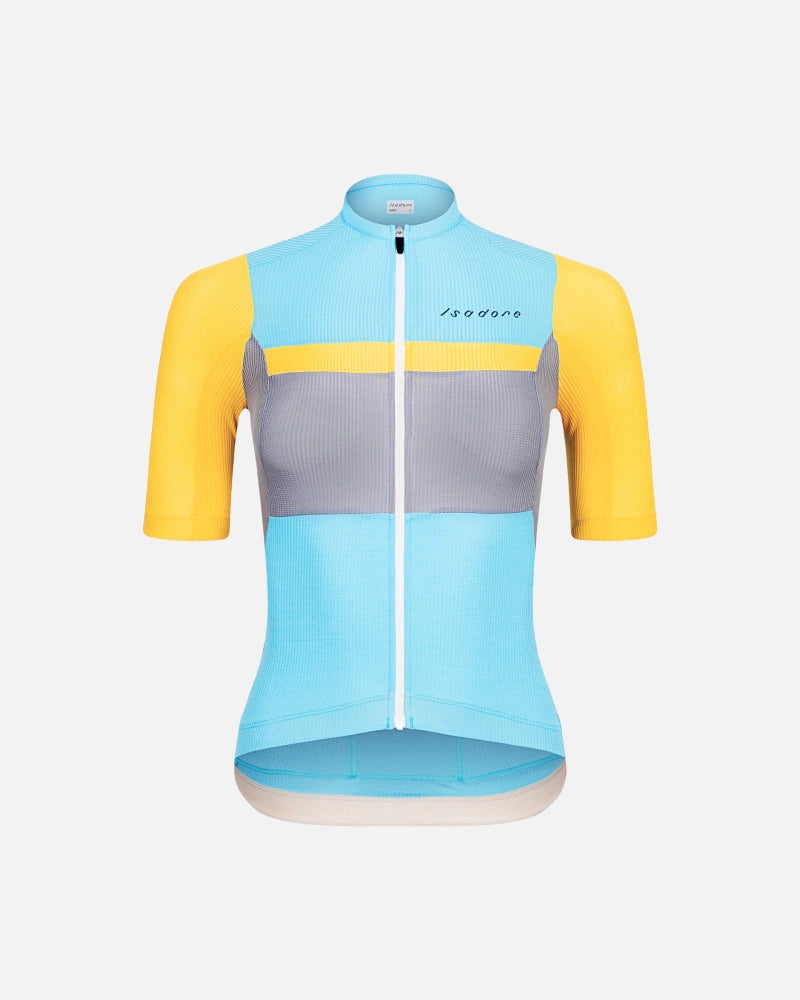 Women Patchwork Air Jersey